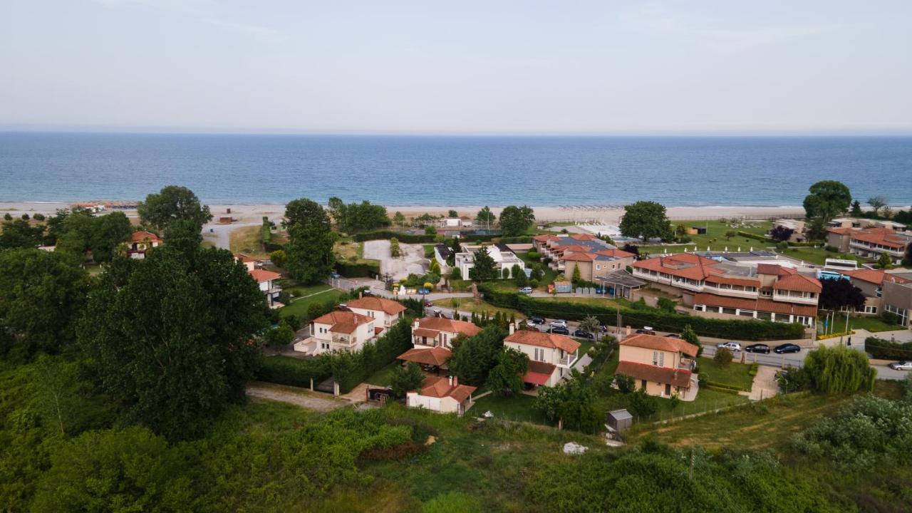 Παραθαλάσσια Αυτόνομη Εξοχική Κατοικία Αιγλη Limín Litochórou Exterior foto